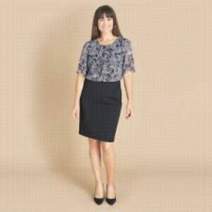 ⭐️nwt Connected Apparel Belted Dress⭐️